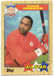 1987 Topps Baseball Cards      600     Dave Parker AS